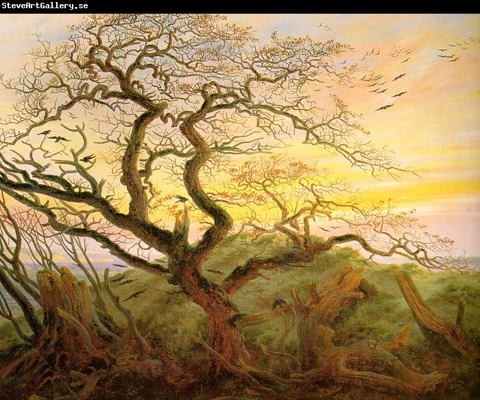 Caspar David Friedrich The Tree of Crows